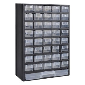 Toolbox cabinet plastic storage with 41 drawers by vidaXL, Tool cabinets - Ref: Foro24-140305, Price: 40,80 €, Discount: %