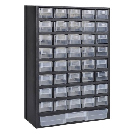 Toolbox cabinet plastic storage with 41 drawers by vidaXL, Tool cabinets - Ref: Foro24-140305, Price: 44,98 €, Discount: %