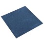 Baldosas de suelo de moqueta 20 uds 5 m² 50x50 cm azul oscuro de , Suelos y moquetas - Ref: Foro24-147315, Precio: 96,73 €, D...