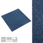 Baldosas de suelo de moqueta 20 uds 5 m² 50x50 cm azul oscuro de , Suelos y moquetas - Ref: Foro24-147315, Precio: 96,73 €, D...