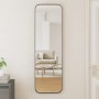 Black rectangular wall mirror 30x100 cm by , Mirrors - Ref: Foro24-344919, Price: 73,41 €, Discount: %