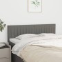 Headboards 2 units dark gray fabric 72x5x78/88 cm by , Headboards and footboards - Ref: Foro24-346243, Price: 60,31 €, Discou...