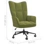 Silla de relajación de terciopelo verde claro de , Sillones - Ref: Foro24-328175, Precio: 142,51 €, Descuento: %