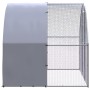 Galvanized steel outdoor chicken coop 3x2x2 m by , Cages and habitats for small animals - Ref: Foro24-3095472, Price: 206,17 ...