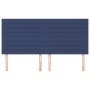 Headboards 4 units of blue fabric 80x5x78/88 cm by , Headboards and footboards - Ref: Foro24-3116484, Price: 108,99 €, Discou...