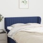 Blue fabric headboard 147x23x78/88 cm by , Headboards and footboards - Ref: Foro24-3117386, Price: 68,49 €, Discount: %