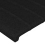 Cabecero con orejas de tela negro 163x23x118/128 cm de , Cabeceros y pies de cama - Ref: Foro24-3118202, Precio: 128,95 €, De...