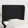 Headboard with black fabric ears 103x23x118/128 cm by , Headboards and footboards - Ref: Foro24-3118186, Price: 71,93 €, Disc...