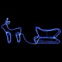 Christmas decoration for garden reindeer and sleigh 252 LEDs by vidaXL, Christmas lights - Ref: Foro24-329809, Price: 36,89 €...