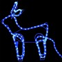 Christmas decoration for garden reindeer and sleigh 252 LEDs by vidaXL, Christmas lights - Ref: Foro24-329809, Price: 36,89 €...