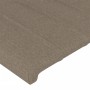 Cabecero con LED de tela gris taupe 103x16x118/128 cm de , Cabeceros y pies de cama - Ref: Foro24-3124280, Precio: 84,29 €, D...