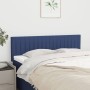 Cabeceros 2 unidades tela azul 72x5x78/88 cm de , Cabeceros y pies de cama - Ref: Foro24-346248, Precio: 60,99 €, Descuento: %