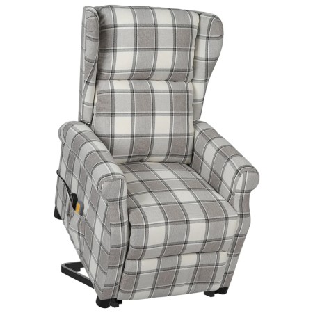 Sillón de masaje elevable de tela gris de vidaXL, Sillones de masaje eléctricos - Ref: Foro24-329481, Precio: 335,78 €, Descu...