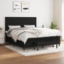 Box spring bed with black fabric mattress 160x200 cm by , Beds and slatted bases - Ref: Foro24-3136687, Price: 617,93 €, Disc...