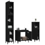 Juego de muebles de baño 3 pzas madera contrachapada negro de , Muebles de baño - Ref: Foro24-3185590, Precio: 215,43 €, Desc...