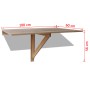 Folding wall table oak color 100x60 cm by , Folding tables - Ref: Foro24-243053, Price: 68,69 €, Discount: %