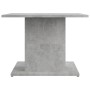 Concrete gray chipboard coffee table 55.5x55.5x40 cm by , Coffee table - Ref: Foro24-810320, Price: 42,99 €, Discount: %