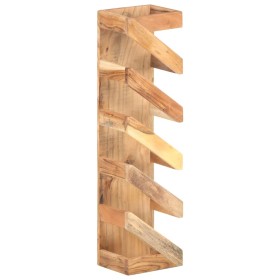 Wine rack for 5 bottles solid acacia wood by , Wine racks - Ref: Foro24-321626, Price: 57,99 €, Discount: %