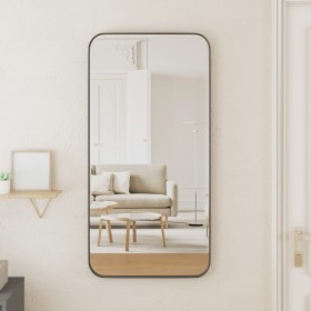 Black rectangular wall mirror 40x80 cm by , Mirrors - Ref: Foro24-344921, Price: 73,99 €, Discount: %