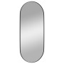 Black oval wall mirror 40x90 cm by , Mirrors - Ref: Foro24-344940, Price: 74,96 €, Discount: %