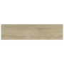 Estante estantería 4 uds contrachapada roble Sonoma 40x10x1,5cm de , Estanterías - Ref: Foro24-805128, Precio: 15,75 €, Descu...