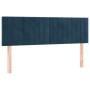 Headboards 2 units dark blue velvet 72x5x78/88 cm by , Headboards and footboards - Ref: Foro24-346254, Price: 62,57 €, Discou...