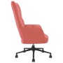 Silla de relajación de terciopelo rosa de , Sillones - Ref: Foro24-328176, Precio: 120,99 €, Descuento: %