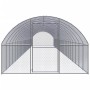 Gallinero de exterior de acero galvanizado 3x24x2 m de , Jaulas y habitáculos para animales pequeños - Ref: Foro24-3095471, P...