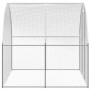 Gallinero de exterior de acero galvanizado 3x24x2 m de , Jaulas y habitáculos para animales pequeños - Ref: Foro24-3095471, P...