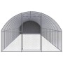 Galvanized steel outdoor chicken coop 3x16x2 m by , Cages and habitats for small animals - Ref: Foro24-3095478, Price: 876,29...