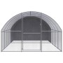 Gallinero de exterior de acero galvanizado 3x4x2 m de , Jaulas y habitáculos para animales pequeños - Ref: Foro24-3095473, Pr...