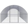 Gallinero de exterior de acero galvanizado 3x10x2 m de , Jaulas y habitáculos para animales pequeños - Ref: Foro24-3095467, P...