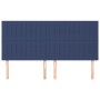 Headboards 4 units of blue fabric 80x5x78/88 cm by , Headboards and footboards - Ref: Foro24-3116582, Price: 114,99 €, Discou...