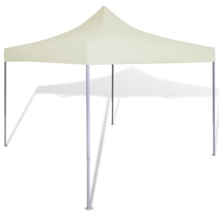 Cremefarbener Faltpavillon 3x3 m von vidaXL, Zelte und Pavillons - Ref: Foro24-41463, Preis: 128,78 €, Rabatt: %