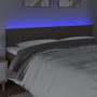 Headboard with LED in taupe gray fabric 200x5x78/88 cm by , Headboards and footboards - Ref: Foro24-3121876, Price: 73,82 €, ...