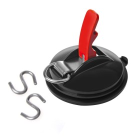 ProPlus Suction Cup with Ring and Two Hooks, 758082 by ProPlus, Tent poles and stakes - Ref: Foro24-404094, Price: 16,99 €, D...