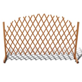 Massivholzgitterzaun 180x100 cm von vidaXL, Zaunpaneele - Ref: Foro24-41296, Preis: 35,32 €, Rabatt: %