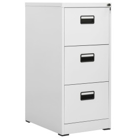 Armario archivador de acero gris claro 46x62x102,5 cm de vidaXL, Armarios archivadores - Ref: Foro24-20123, Precio: 196,55 €,...