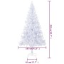 Árbol de Navidad artificial con soporte acero 210 cm 910 ramas de vidaXL, Arboles de navidad - Ref: Foro24-242421, Precio: 54...