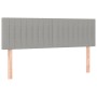 Cama box spring con colchón tela gris claro 140x190 cm de , Camas y somieres - Ref: Foro24-3140769, Precio: 483,52 €, Descuen...