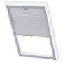 White pleated blind F06 by vidaXL, Blinds and blinds - Ref: Foro24-131309, Price: 25,05 €, Discount: %