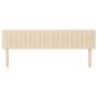 Cabeceros 2 unidades de tela color crema 100x5x78/88 cm de , Cabeceros y pies de cama - Ref: Foro24-346289, Precio: 77,66 €, ...