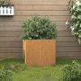 Corten steel planter 32x30x29 cm by , Pots and planters - Ref: Foro24-821547, Price: 33,25 €, Discount: %