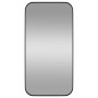 Black rectangular wall mirror 30x60 cm by , Mirrors - Ref: Foro24-344917, Price: 50,36 €, Discount: %