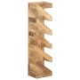 Wine rack for 5 bottles solid mango wood by , Wine racks - Ref: Foro24-321627, Price: 63,94 €, Discount: %