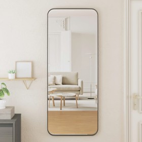 Black rectangular wall mirror 40x100 cm by , Mirrors - Ref: Foro24-344922, Price: 96,99 €, Discount: %