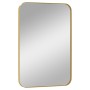 Espejo de pared rectangular dorado 40x60 cm de , Espejos - Ref: Foro24-344929, Precio: 78,99 €, Descuento: %