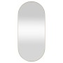 Golden oval wall mirror 45x100 cm by , Mirrors - Ref: Foro24-344948, Price: 101,71 €, Discount: %