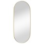 Golden oval wall mirror 45x100 cm by , Mirrors - Ref: Foro24-344948, Price: 101,71 €, Discount: %