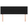 Headboards 2 units black fabric 72x5x78/88 cm by , Headboards and footboards - Ref: Foro24-346244, Price: 62,04 €, Discount: %